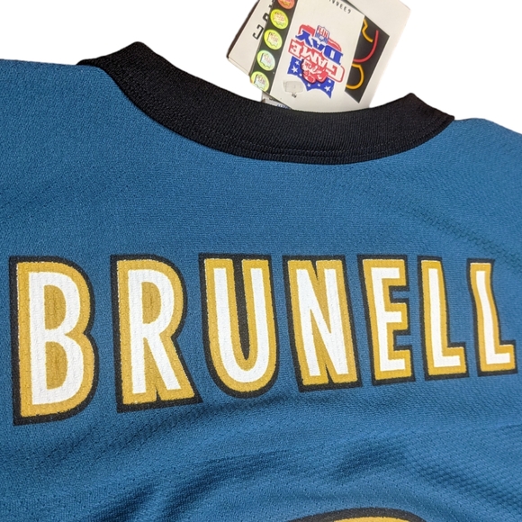 Logo 7 Jacksonville Jaguars Mark Brunell #8 NFL Men's Medium Football Jersey NWT - Picture 4 of 12